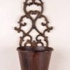 Wallmounted Antique Potholder & Pot Rust