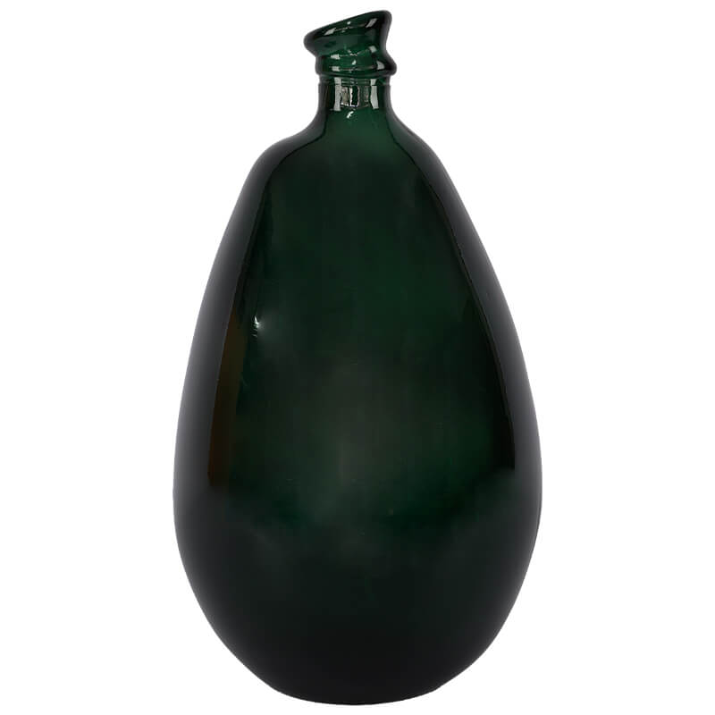 Forest green simplicty vase