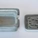 Grey soap stonge cutout soap dish