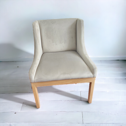 Oak Low Back Dining room chair Two Tone