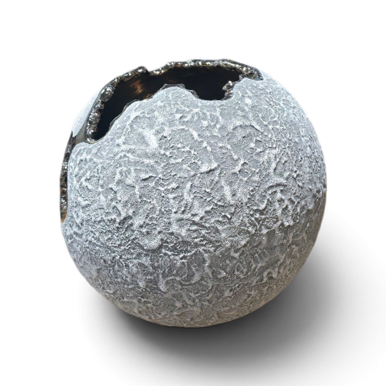 Moon bronze vase large