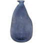 Steel blue vase