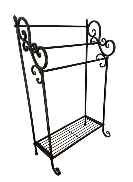 Towel rack stand