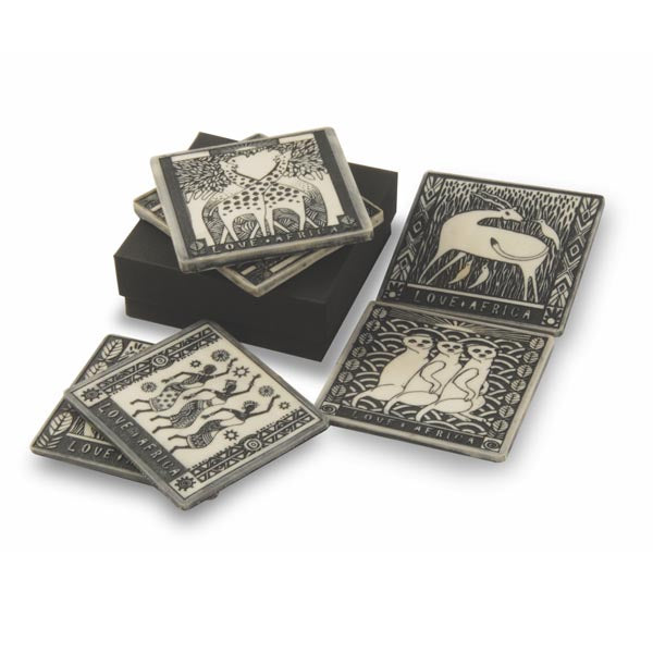 Love africa coasters