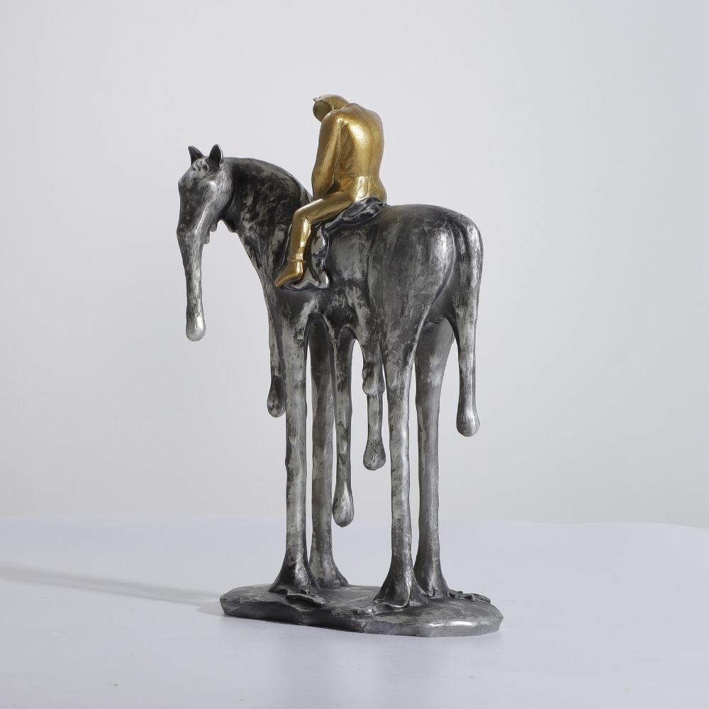 Horseman sculpture